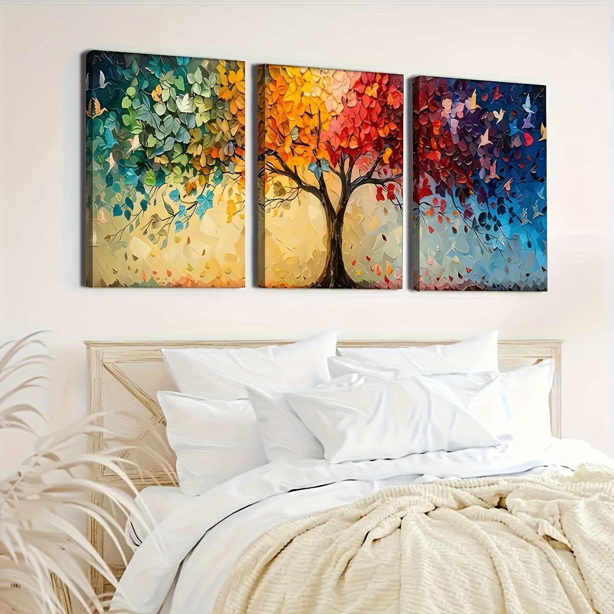 3pcs/Set Colorful Abstract Tre - đánh giá và giá Home Office Minimalist