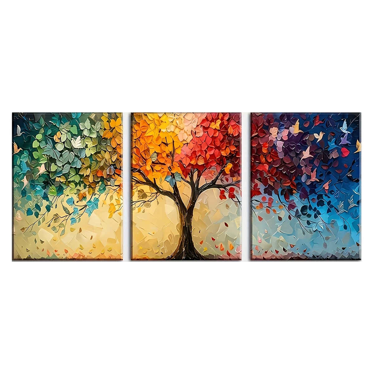 3pcs/Set Colorful Abstract Tre - đánh giá và giá Home Office Minimalist