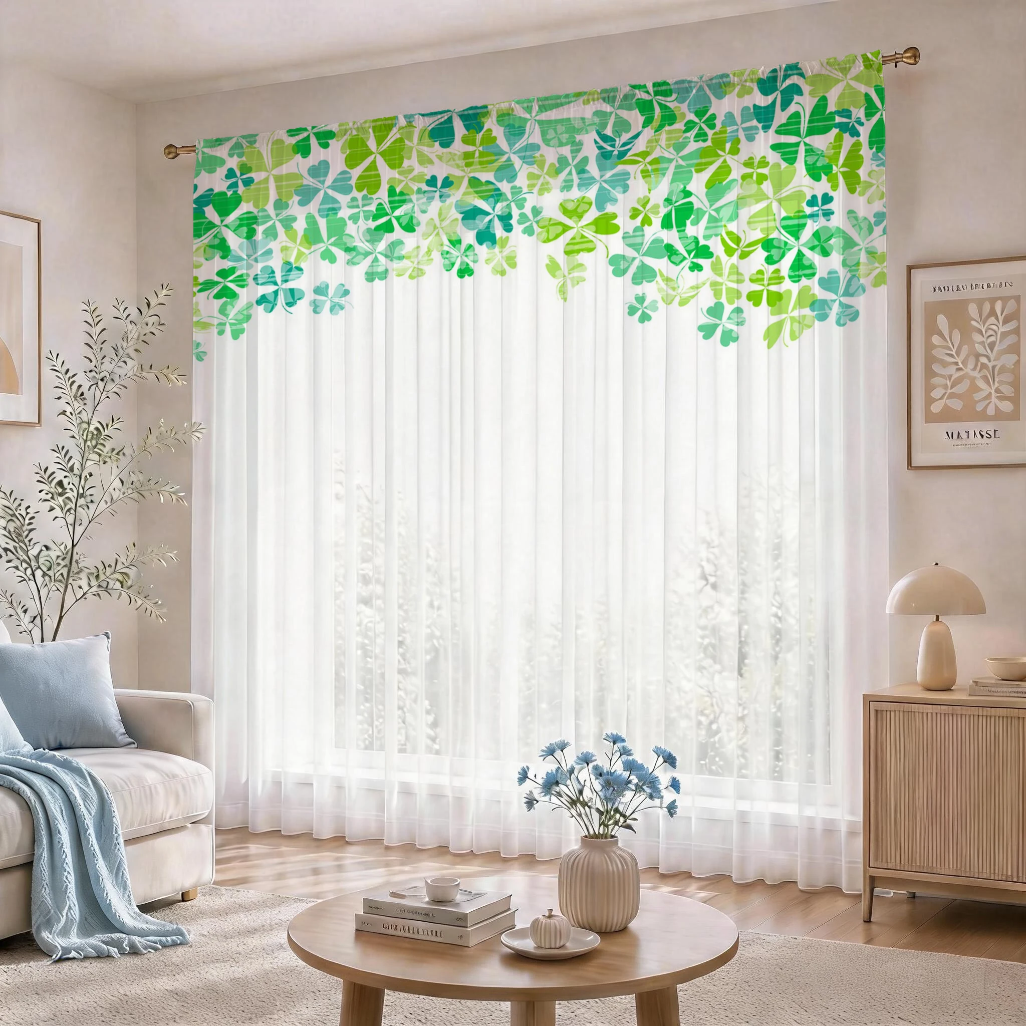 Light blue Modern Gradient She - đánh giá và giá Home Office With Plants