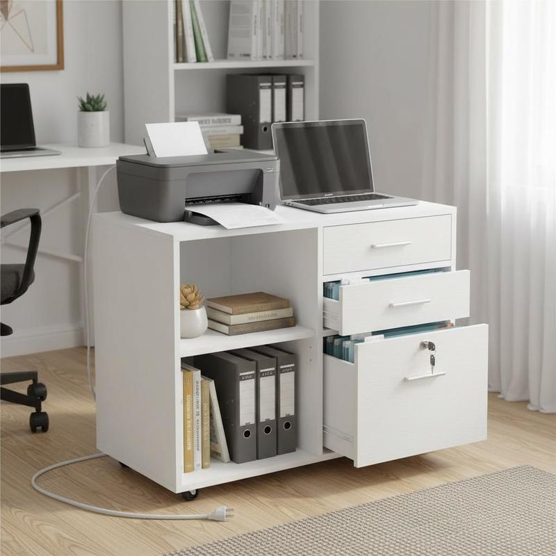 Rolling Storage Credenza 32
