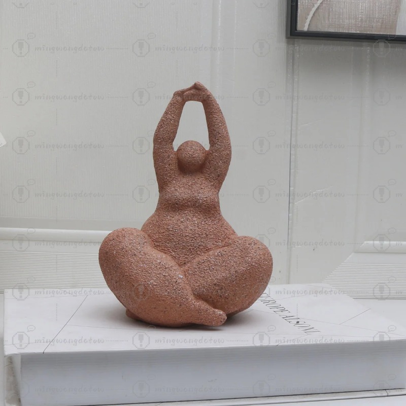 1pc, Sandstone Resin  Chubby W - đánh giá và giá Home Office In Living Room
