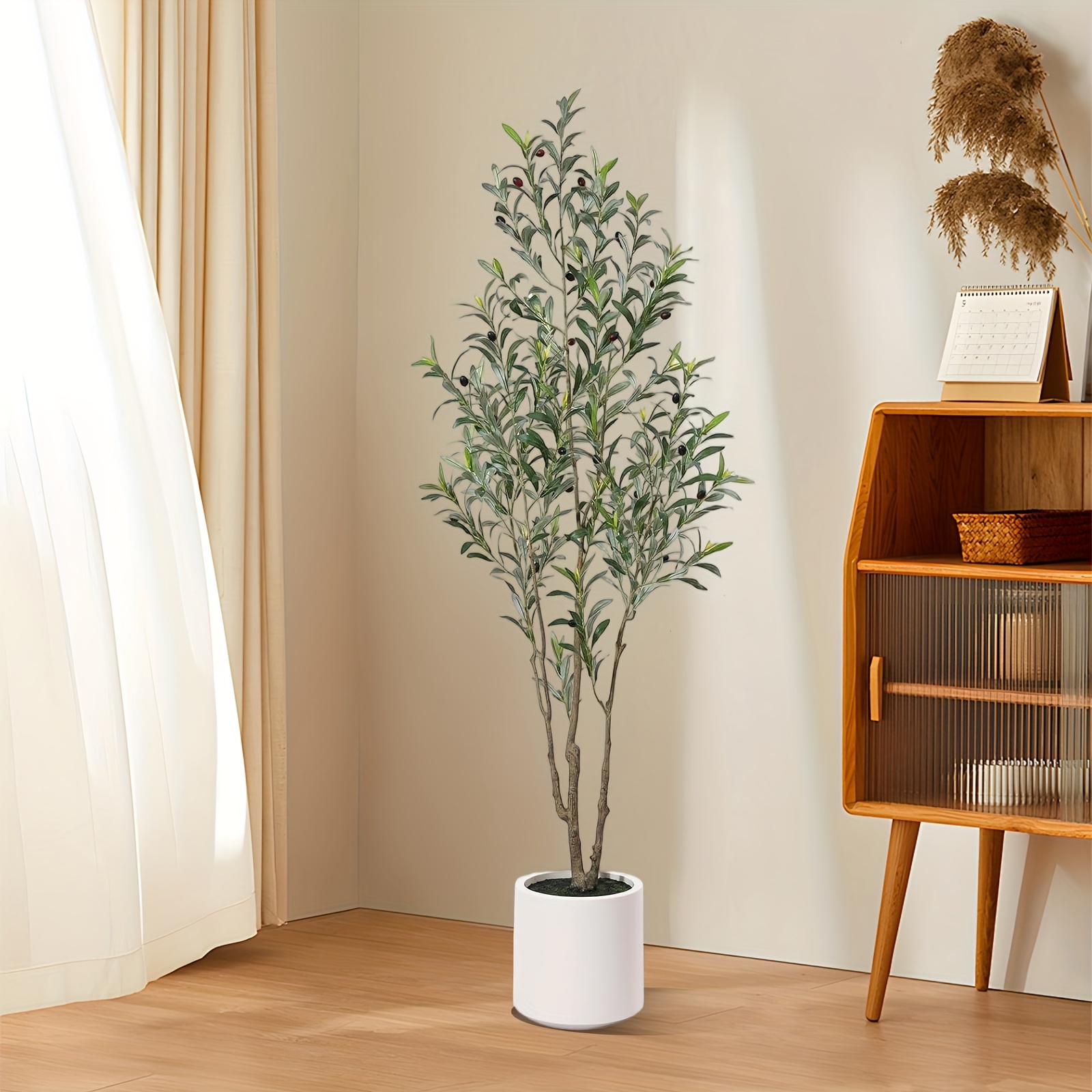 Artificial Olive Tree Set – 7F - đánh giá và giá Home Office In Living Room