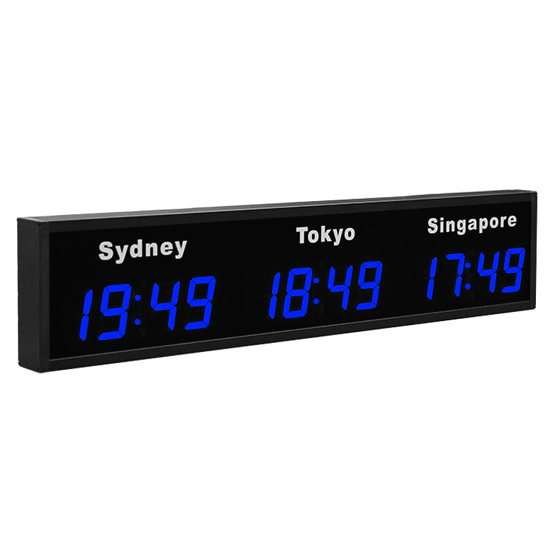CP034 Digital World Wall Clock - đánh giá và giá Home Office Updates