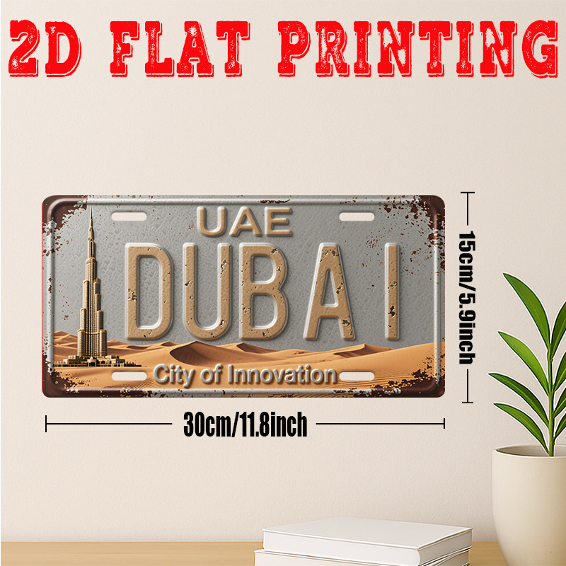 Tin Sign - Dubai UAE City of I - đánh giá và giá Home Office Dubai