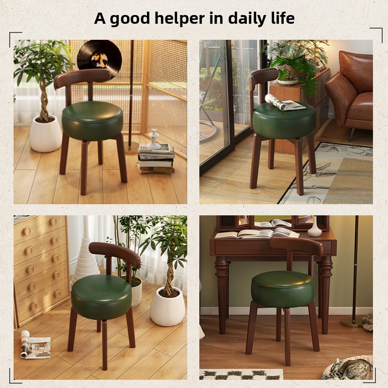 Solid wood rotating dressing c - đánh giá và giá Home Office In Living Room