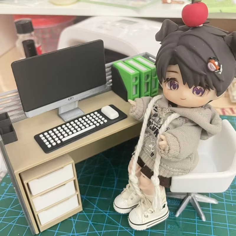 1/12 Scale Miniature Office Sc - đánh giá và giá Home Office Programmer