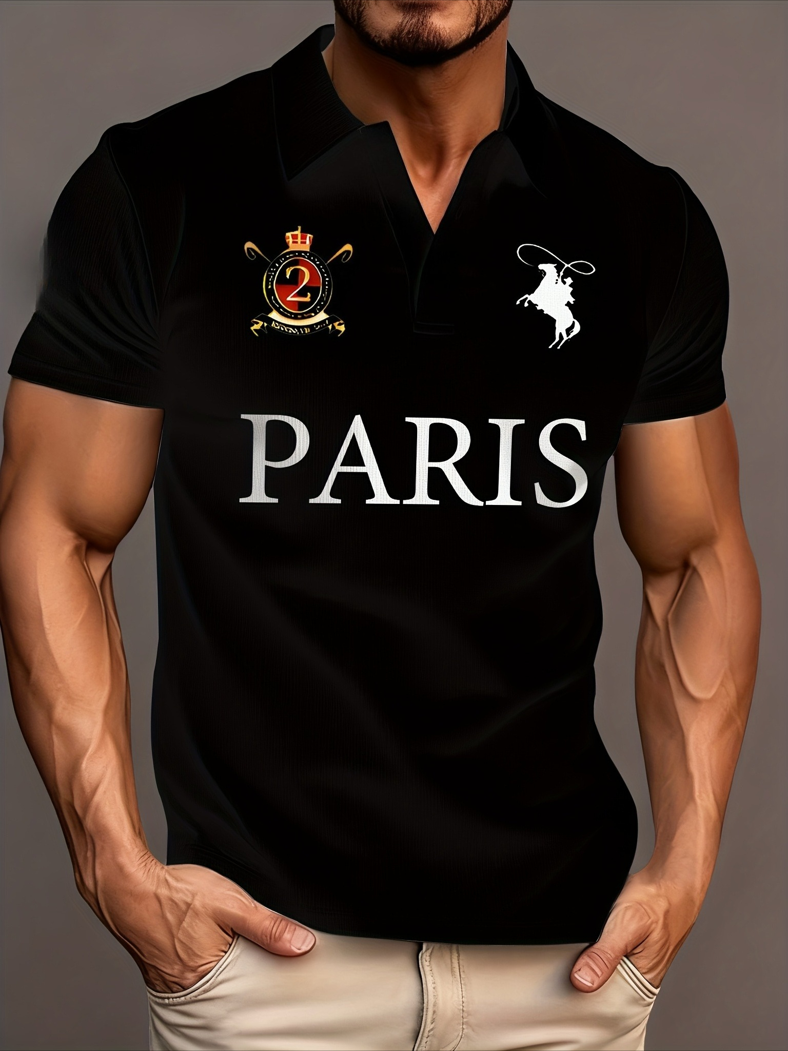 New Sports Shirt with Horse Ic - đánh giá và giá Home Office Icon