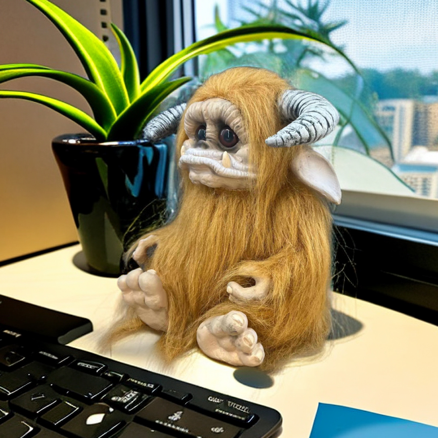 1 PC Brown Furry Large-Mouth M - đánh giá và giá Home Office Programmer