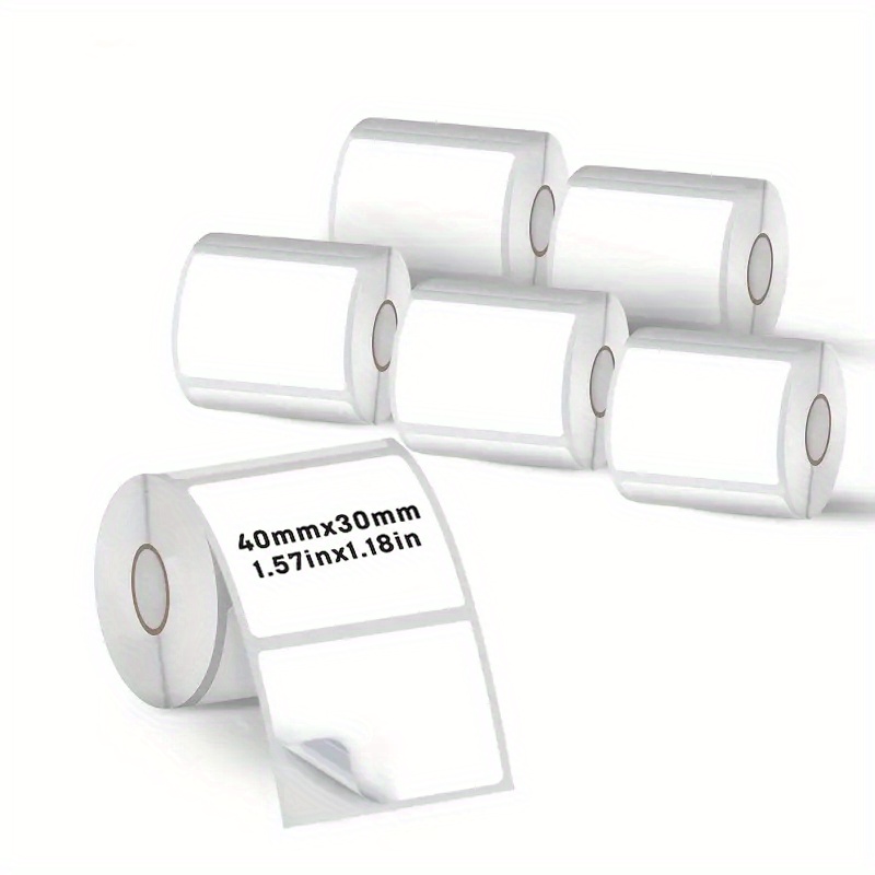 6 Rolls 40x30mm Thermal Label  - đánh giá và giá Home Office Printer