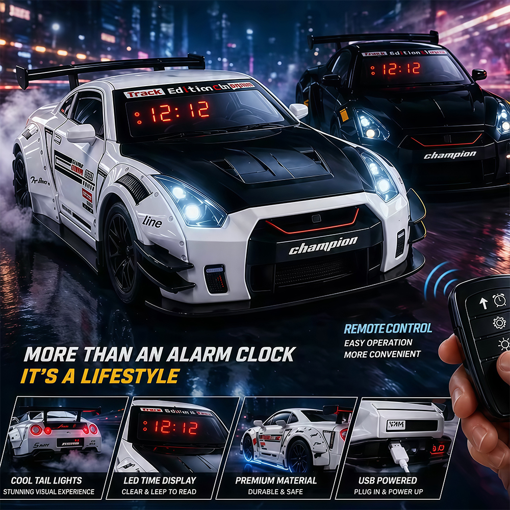 1Set Remote Control HyperCar A - đánh giá và giá Led Desk Clock