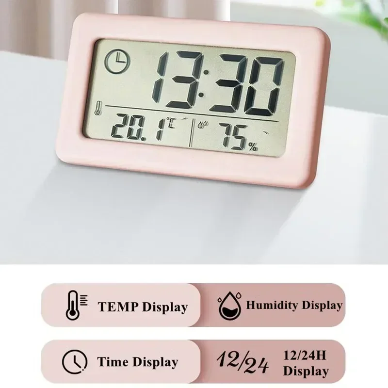 Digital Clock Alarm Clocks Bed - đánh giá và giá Led Desk Clock
