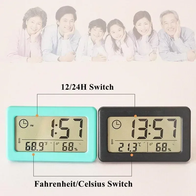 Digital Clock Alarm Clocks Bed - đánh giá và giá Led Desk Clock