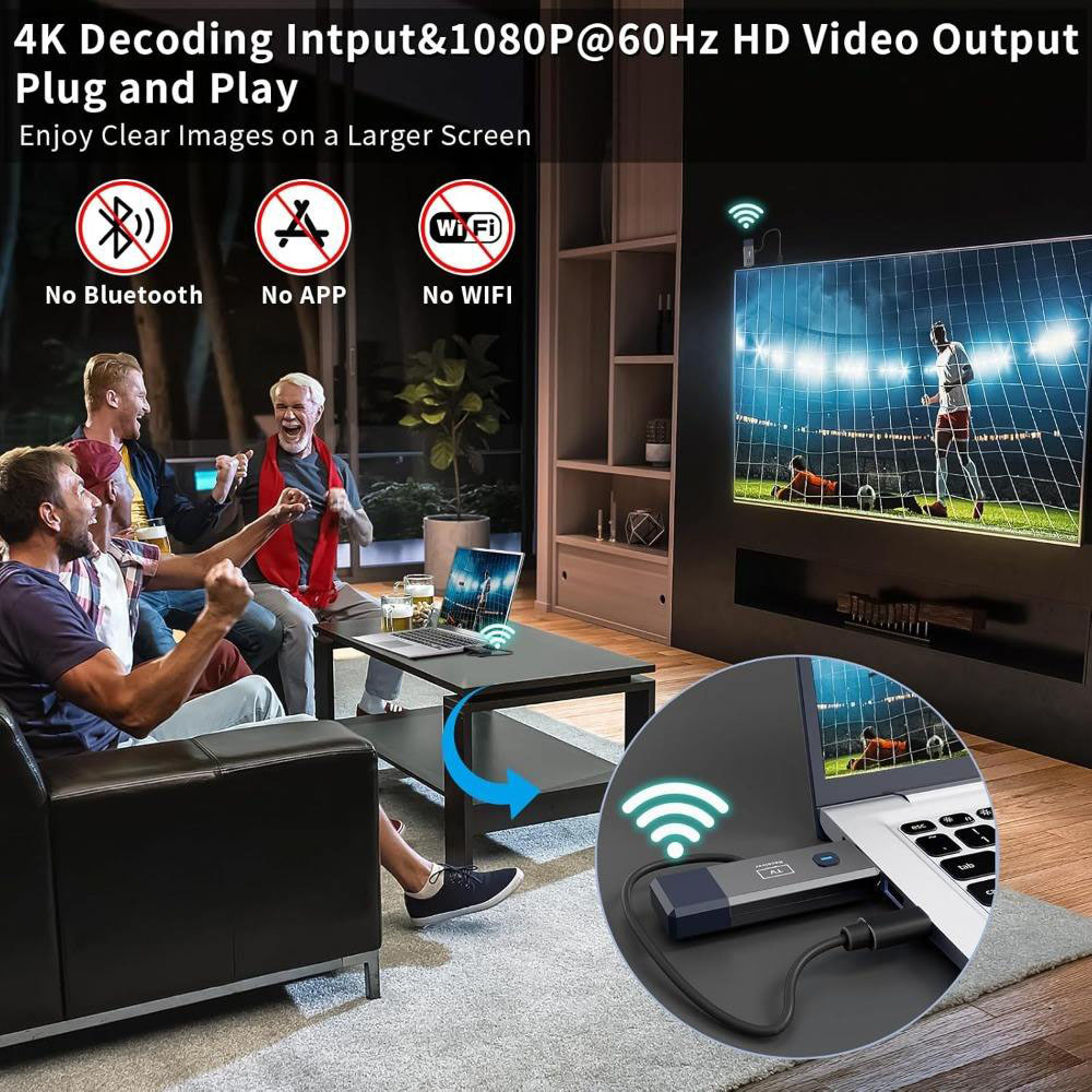 50M Long Range 1080P Wireless  - đánh giá và giá Home Office Laptop