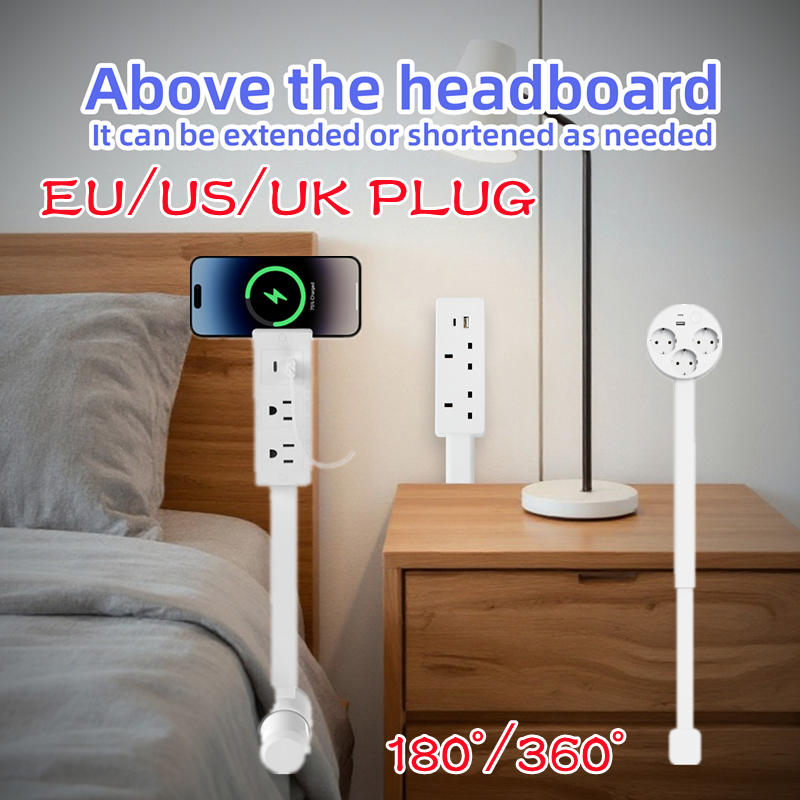 Retractable Socket Rotates Ele - đánh giá và giá Power Strip Desk