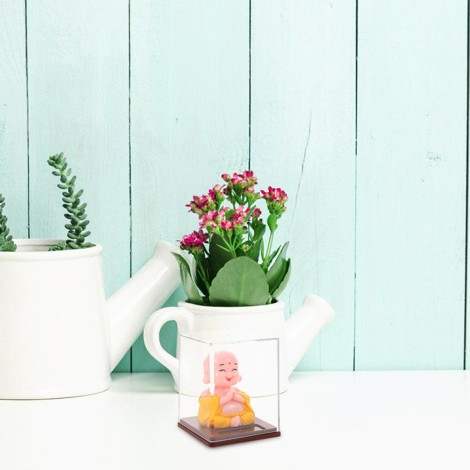 Mini Monk Statue Car Dashboard - đánh giá và giá Home Office In Living Room