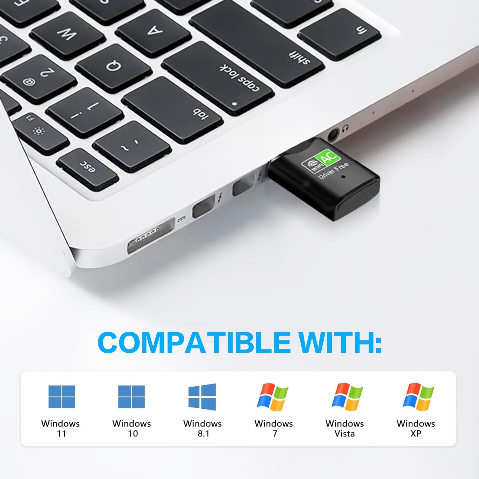AC600 USB WiFi Adapter, Dual B - đánh giá và giá Home Office Laptop
