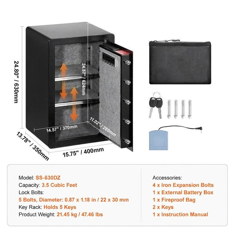3.5 cu.ft Security Locker 14x1 - đánh giá và giá Home Office For Passport