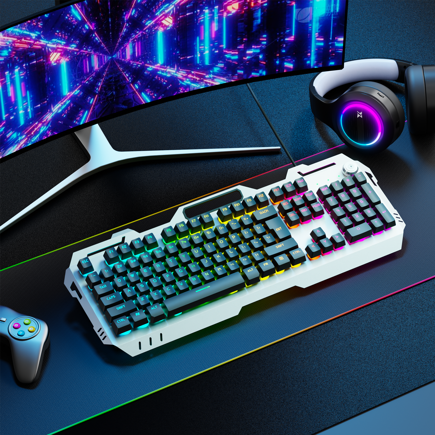 EWEADN Silent Gaming Keyboard, - đánh giá và giá Home Office Laptop
